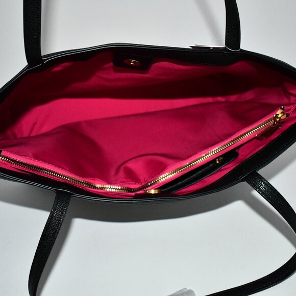 Betsey Johnson Forever Home Tote Bag in Black/Multi #BJ37510F NWT Details: Betse - Picture 6 of 6